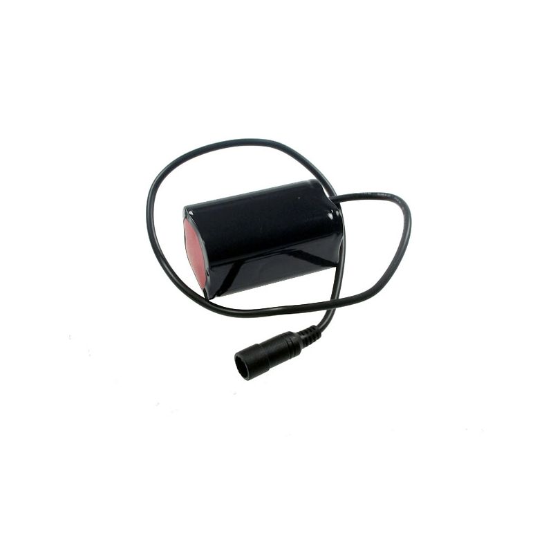 5521 DC-Schnittstelle 8,4V 4x18650 8800mAh-Fahrradlichtbatterie für LED-Fahrrad-Frontlicht