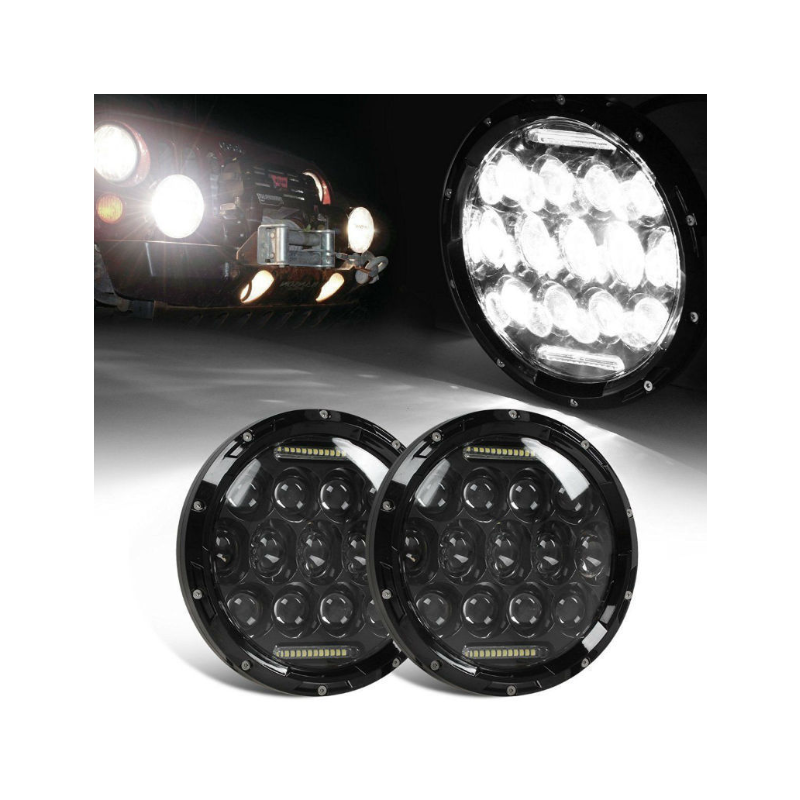 7 Inch Motorcycle LED Headlight  Beam DRL Turn Signal 7