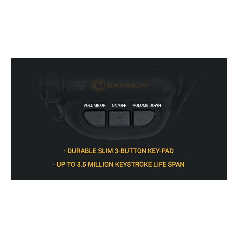 Schieß-Ohrenschützer EARMOR M32 MOD1 Taktische Headset-Kopfhörer