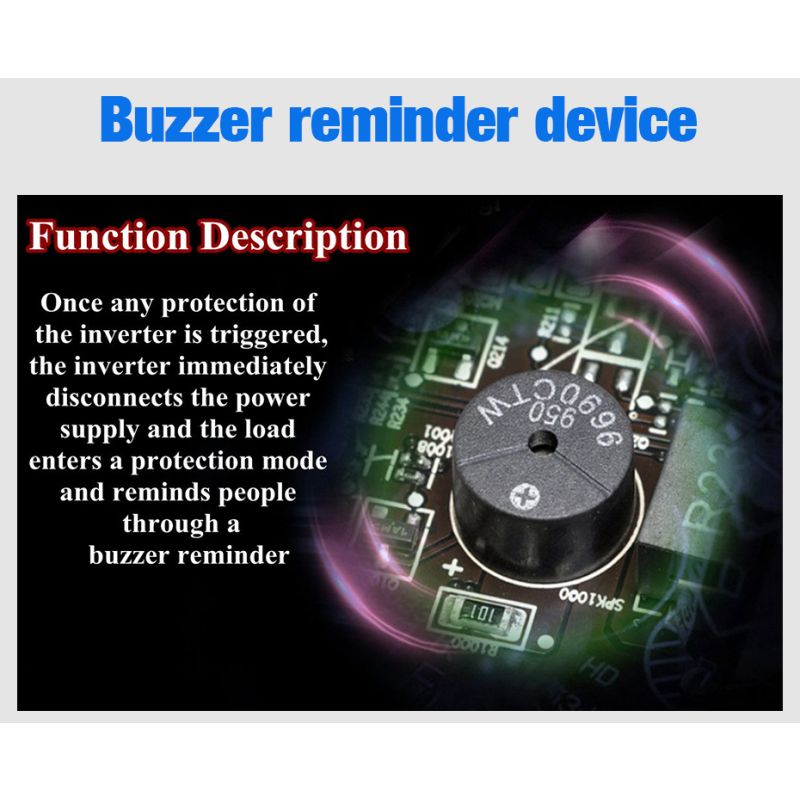 EASUN Reiner Sinus-Wechselrichter 2000W 3000W 4000W 5000W 12V 24V 220V Spannungswandler DC 12V zu AC 230V Konverter