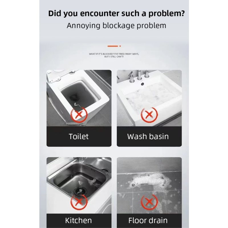 Elektrische Kanalbaggerwerkzeuge Verstopfte Toilettenkolben Air Drain Blaster Gun Hochdruck-Luftabflussreiniger