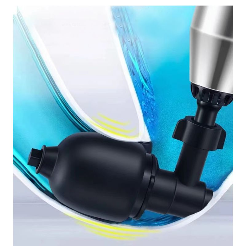 Elektrische Kanalbaggerwerkzeuge Verstopfte Toilettenkolben Air Drain Blaster Gun Hochdruck-Luftabflussreiniger