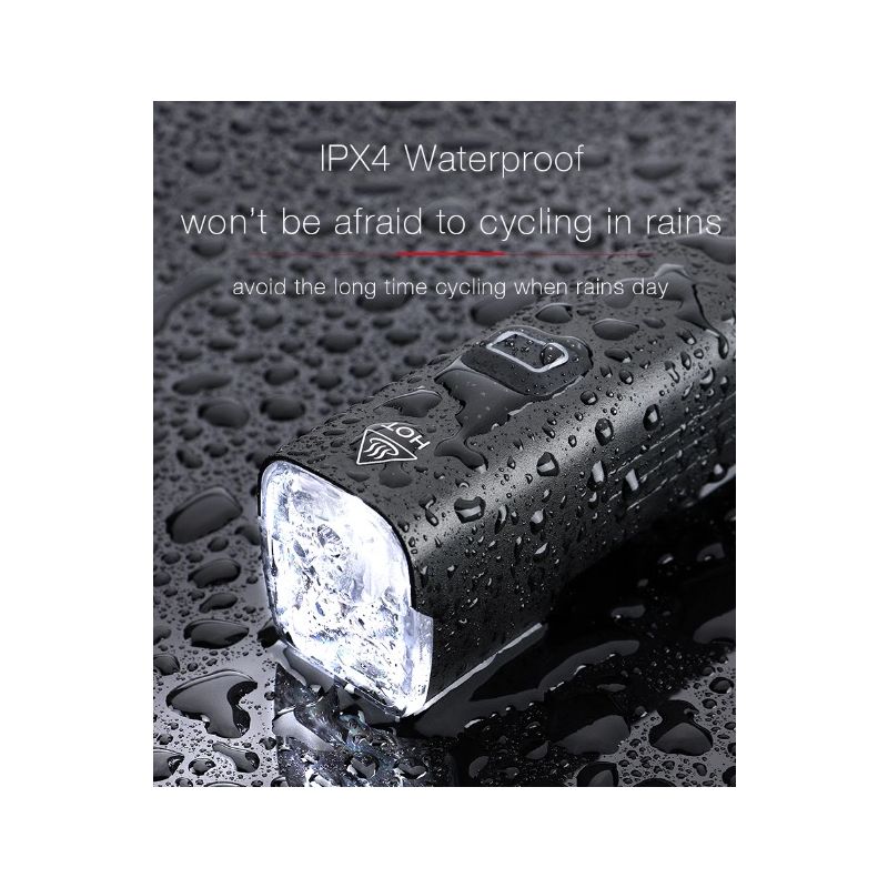 EOS530 Fahrradlicht 1000LM Fahrradlicht USB wiederaufladbar wasserdicht Fahrradscheinwerfer 4800 mAh MTB Frontlampe