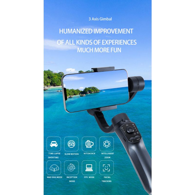 F10 pro Stabilisator 3-Achsen-Gimbal-Stabilisator für Telefone