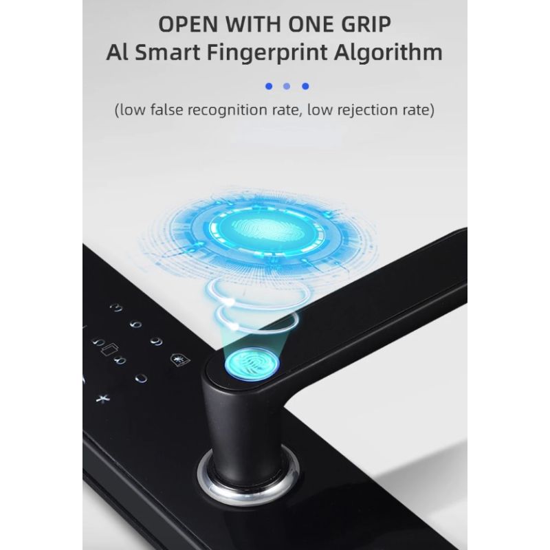 Elektronisches intelligentes Türschloss mit biometrischem Fingerabdruck