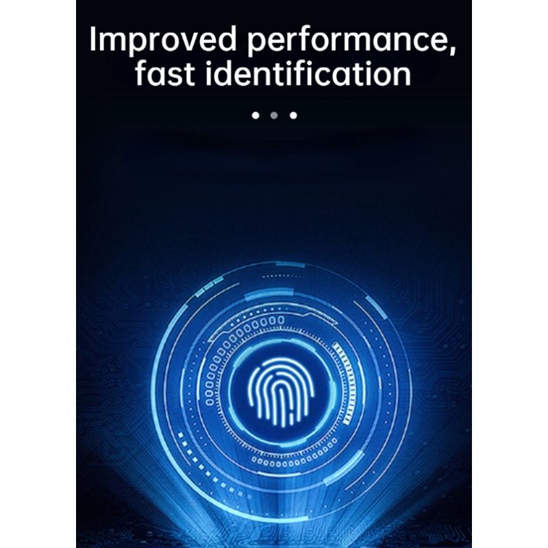 Elektronisches intelligentes Türschloss mit biometrischem Fingerabdruck