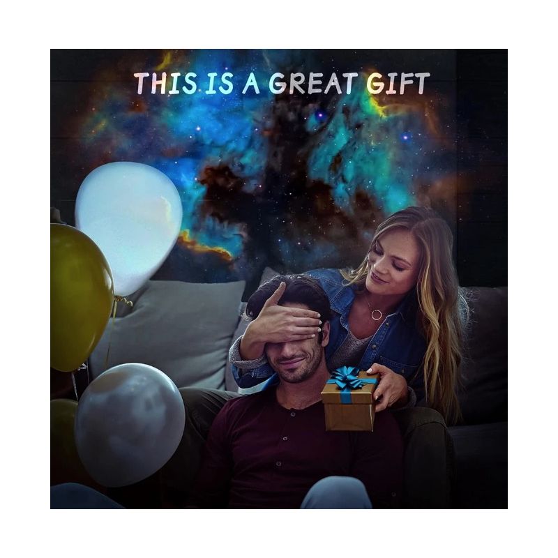 Nachtlicht Galaxy Projektor Sternenhimmel Projektor 360 ° drehen Planetarium Lampe