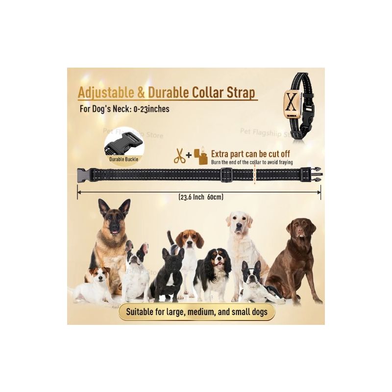 Kabelloses elektronisches Hundezaun- und Elektroschocker-Trainingshalsband für Haustiere