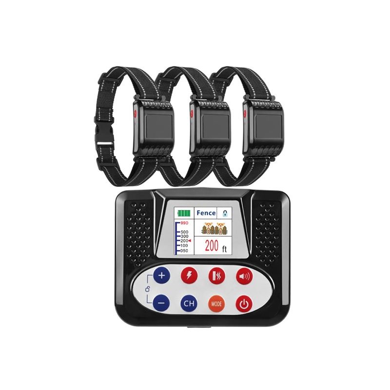 Pet Drahtlose Elektronische Zaun Smart Hund Training Gerät Anti-Verloren Und Anti-Bell Elektrische Schock Colla