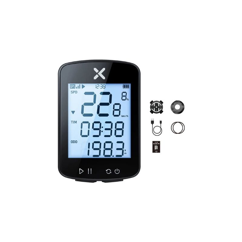 xoss G+ G2 Fahrradcomputer, GPS-Generation, kabelloser Tachometer, Tracker, Kilometerzähler