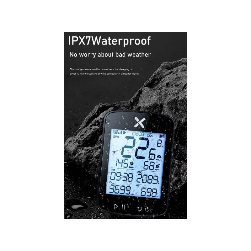 xoss G+ G2 Fahrradcomputer, GPS-Generation, kabelloser Tachometer, Tracker, Kilometerzähler