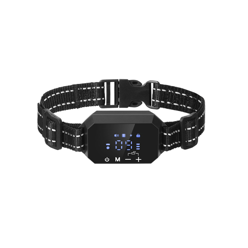 GPS Drahtloser Hundezaun Stromschlag Vibrationsbereich 100-3300 Fuß Einstellbare Warnstärke Wiederaufladbares Haustier-Containme