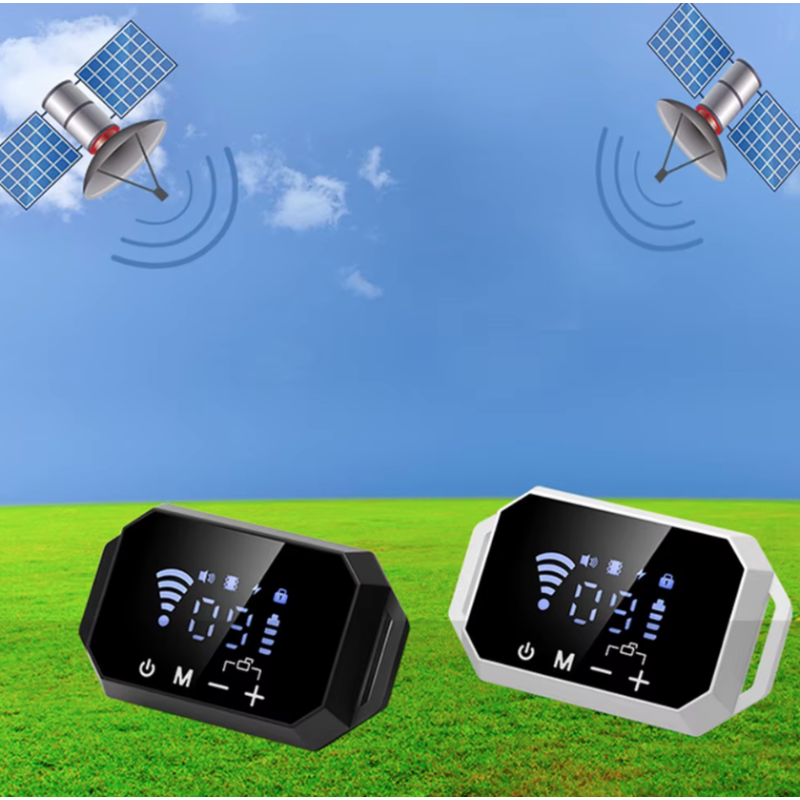 GPS Drahtloser Hundezaun Stromschlag Vibrationsbereich 100-3300 Fuß Einstellbare Warnstärke Wiederaufladbares Haustier-Containme