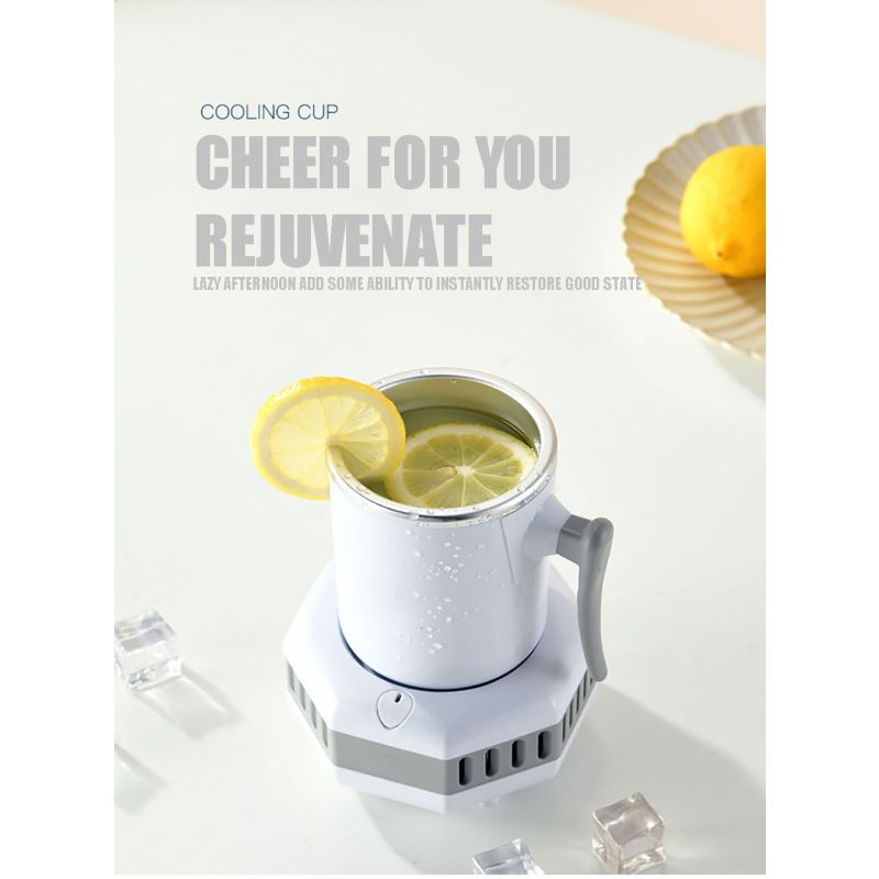 Tragbare Kühlschrank Electric Summer Getränk Kühlerkessel Sofortiger Kühlkugel Kalt Getränke Maschine Kleingerät Wasserkocher