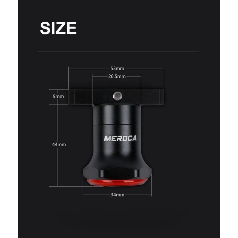 Smart Fahrradschwanz Rücklicht Auto Start Anschlag Bremse IPX6 Wasserdichte USB-Ladung Radfahren Tail Taislight Bike LED-Leuchten