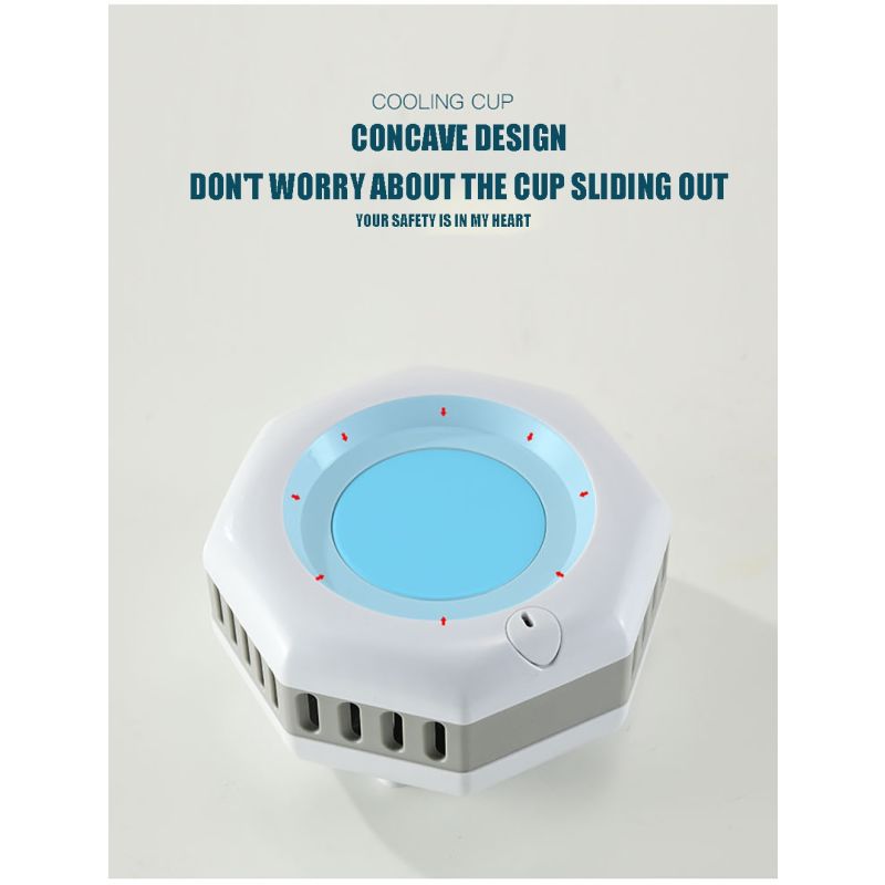 Tragbare Kühlschrank Electric Summer Getränk Kühlerkessel Sofortiger Kühlkugel Kalt Getränke Maschine Kleingerät Wasserkocher