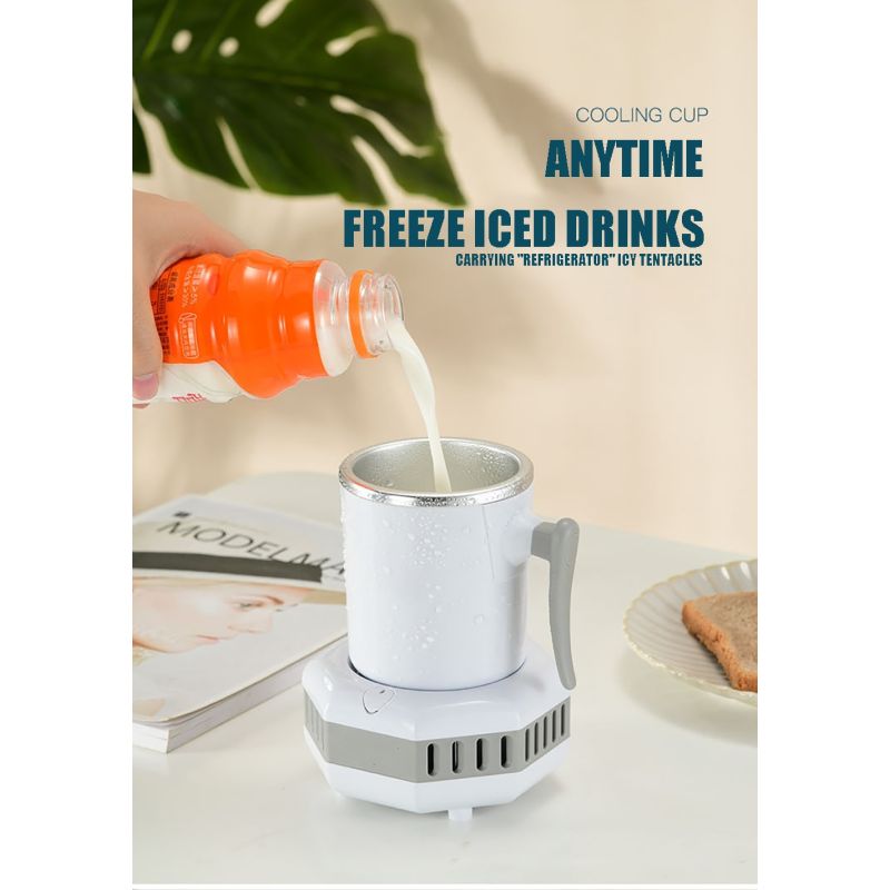 Tragbare Kühlschrank Electric Summer Getränk Kühlerkessel Sofortiger Kühlkugel Kalt Getränke Maschine Kleingerät Wasserkocher