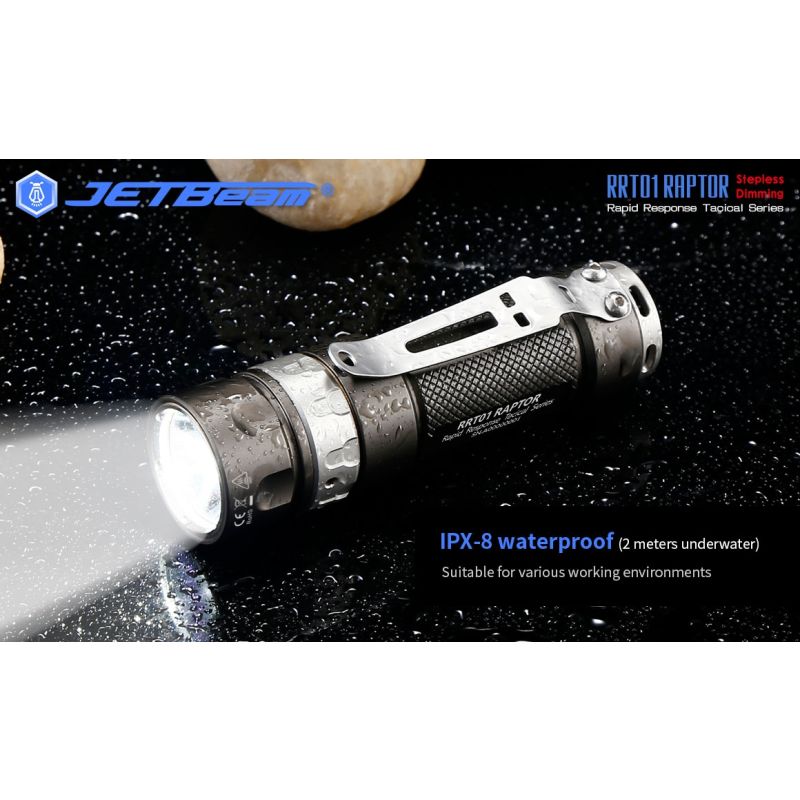 JetBeam Jet-RRT01 XP-L 950 LUMEN LED EDC Taschenlampe