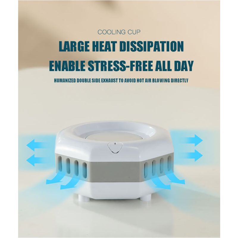 Tragbare Kühlschrank Electric Summer Getränk Kühlerkessel Sofortiger Kühlkugel Kalt Getränke Maschine Kleingerät Wasserkocher