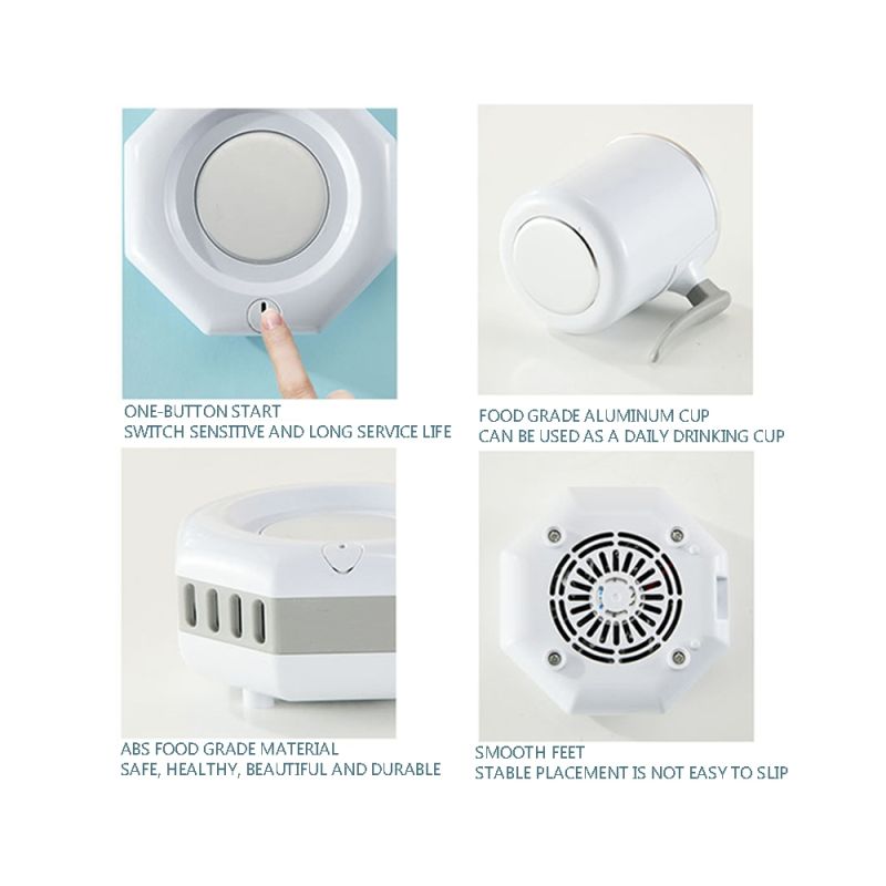 Tragbare Kühlschrank Electric Summer Getränk Kühlerkessel Sofortiger Kühlkugel Kalt Getränke Maschine Kleingerät Wasserkocher