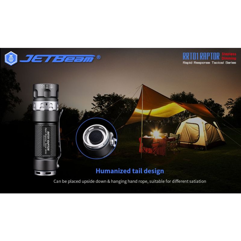 JetBeam Jet-RRT01 XP-L 950 LUMEN LED EDC Taschenlampe