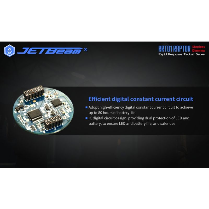 JetBeam Jet-RRT01 XP-L 950 LUMEN LED EDC Taschenlampe