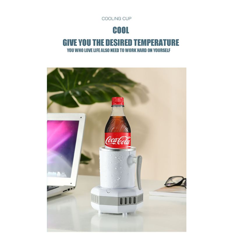 Tragbare Kühlschrank Electric Summer Getränk Kühlerkessel Sofortiger Kühlkugel Kalt Getränke Maschine Kleingerät Wasserkocher