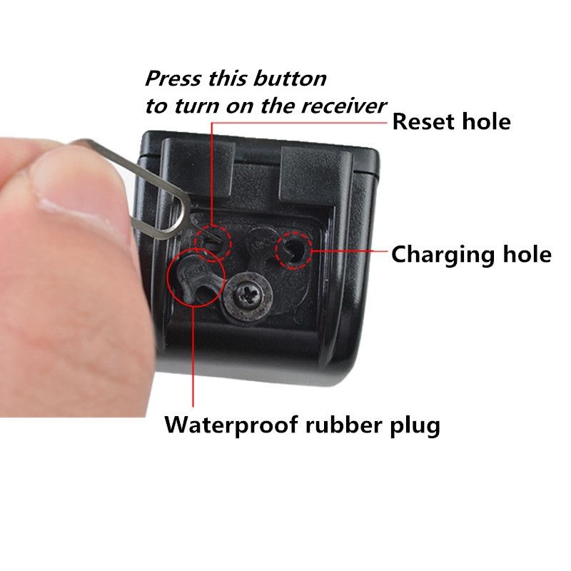 300m Electric Hunde-Trainingskragen wasserdichte Haustier-Fernbedienung mit LCD-Fernbedienung für alle Größenschlag-Schwingungsklang-Halskragen