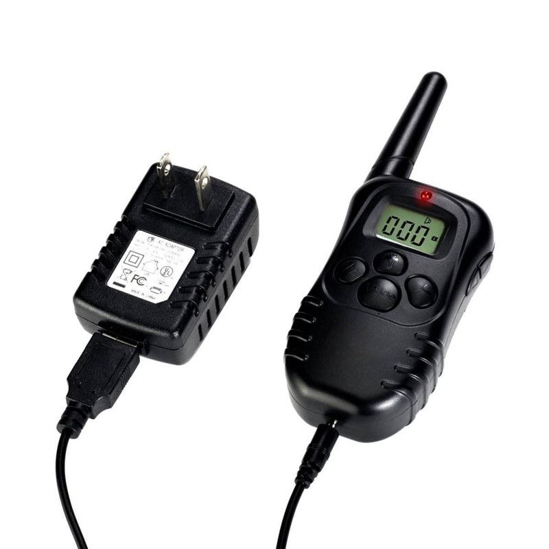 300m Electric Hunde-Trainingskragen wasserdichte Haustier-Fernbedienung mit LCD-Fernbedienung für alle Größenschlag-Schwingungsklang-Halskragen