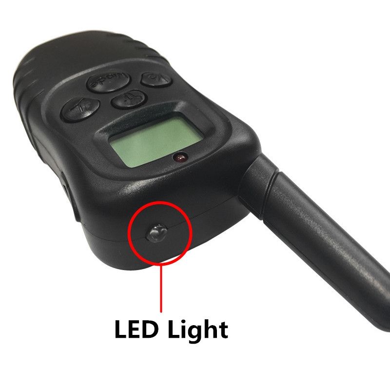 300m Electric Hunde-Trainingskragen wasserdichte Haustier-Fernbedienung mit LCD-Fernbedienung für alle Größenschlag-Schwingungsklang-Halskragen