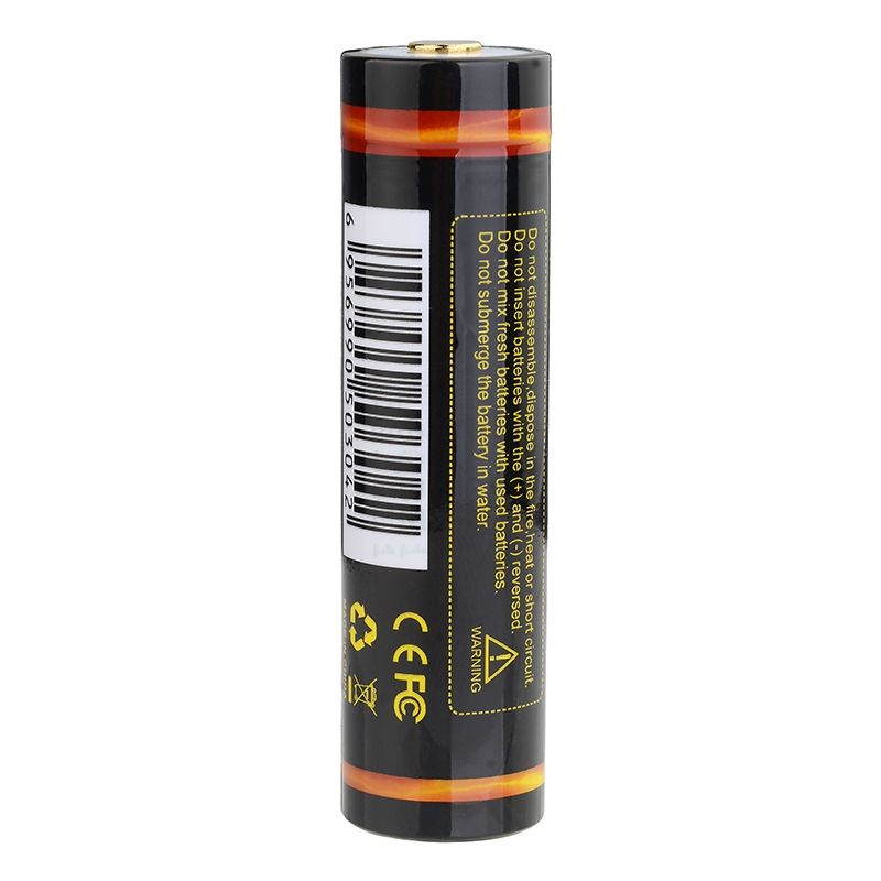 TrustFire 18650 3400mAh 3.7V Micro USB Wiederaufladbare Li-Ion-Batterie