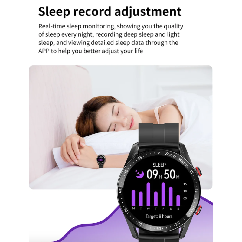 HW20 EKG+PPG Bluetooth-Anruf-Smartwatch