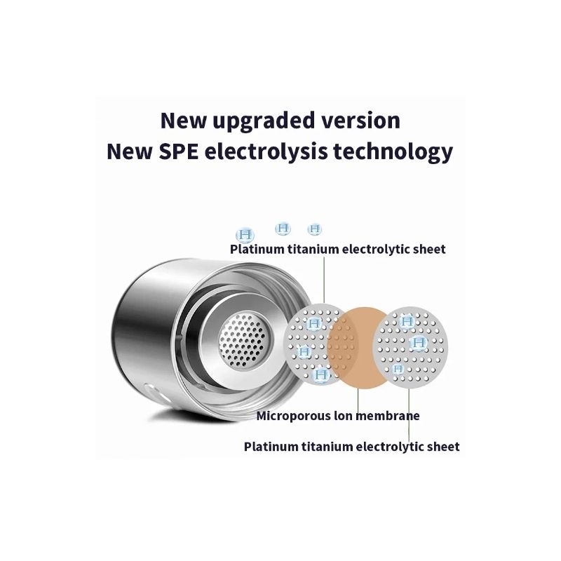 Wasserstoffgenerator, Wasserbecher, Filter, Ionisator, Hersteller von wasserstoffreichem Wasser, tragbare Super-Antioxidantien, ORP-Wasserstoffflasche, 420 ml