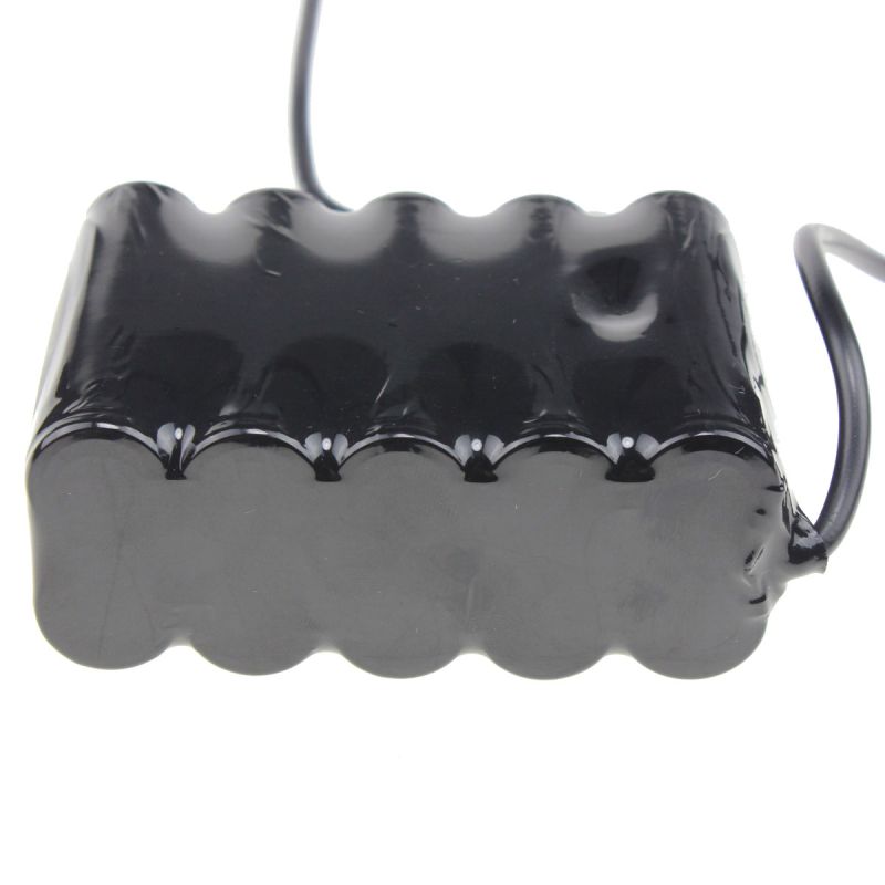 5521 DC-Schnittstelle 8,4V 10x18650 22000mAh-Bicyc-Lichtbatterie für LED-Fahrradfrontlicht