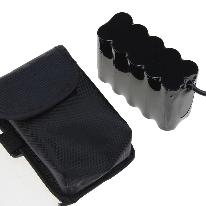 5521 DC-Schnittstelle 8,4V 10x18650 22000mAh-Bicyc-Lichtbatterie für LED-Fahrradfrontlicht