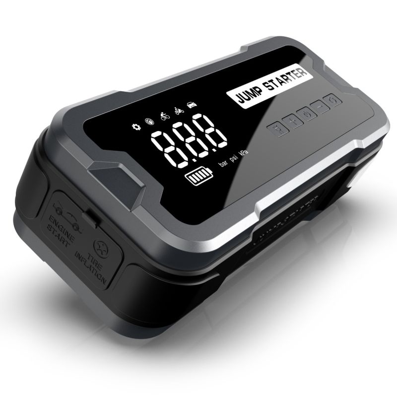 Starthilfe-Powerbank, tragbares Ladegerät, Startgerät für Notfall-Autobatterie-Starthilfe