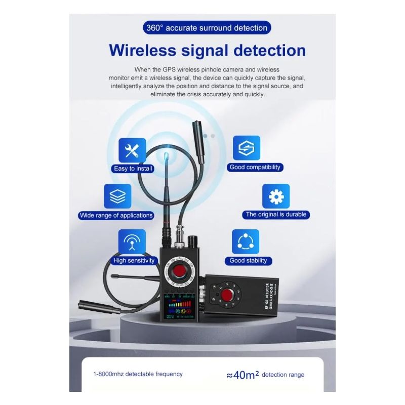 K19 Drahtloser HF-Signaldetektor GPS-Tracker