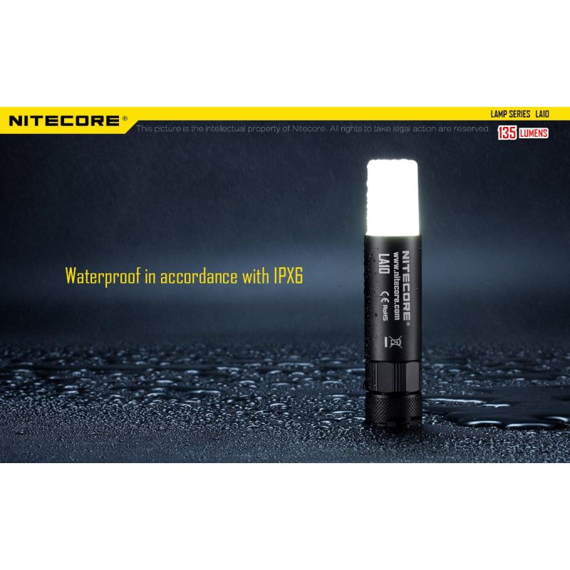 Nitecore la10 135 Lumen Mini EDC Camping Nichia XP-G2 S3 LED-Taschenlampe