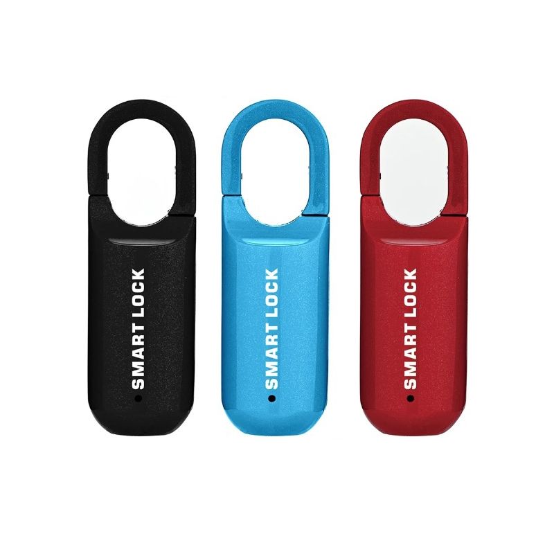 Mini-Fingerabdruck-Vorhängeschloss, USB-schlüsselloses Gepäckschloss, elektronisches Schloss, intelligentes biometrisches Fingerabdruck-Türschloss, schnelles Entsperren für unterwegs