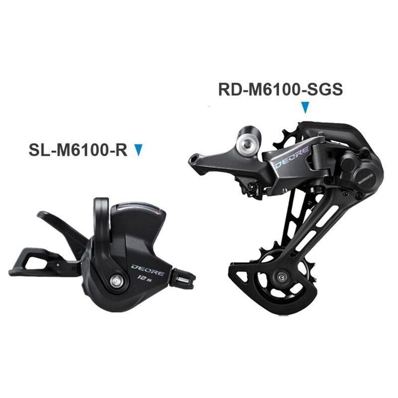SHIMANO DEORE M6100 12s Groupset SL M6100 SCHALTHEBEL RD M6100 SGS SCHALTWERK 12 Geschwindigkeit 12V SHIFTER SWTICH Grundlegende