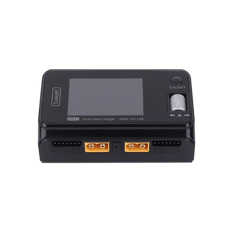 ToolkitRC M6D 500 W 15 A DC Zweikanal MINI Smart Ladegerät Entlader