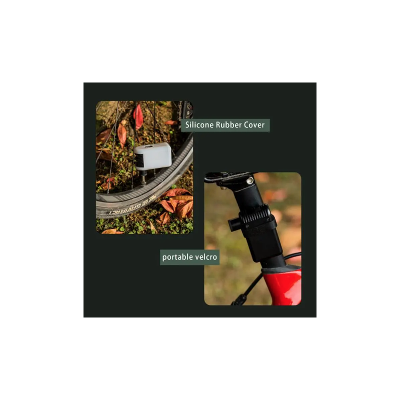 Mini Elektrische Luftpumpe Tragbare Fahrrad Cordless Inflator Presta Schrader Ventil Outdoor Road MTB Bike Zubehör