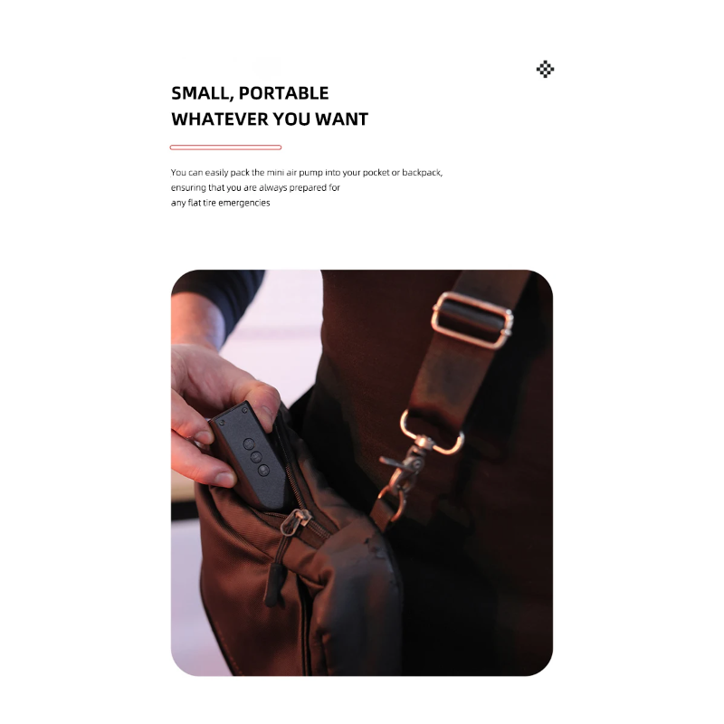 Mini Fahrrad Pumpe Tragbare Mini Elektrische Luftpumpe Handheld Wiederaufladbare Reifen Inflator