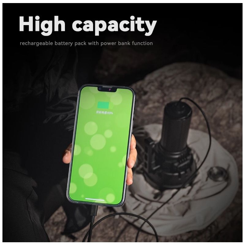 IMALENT MS32 200000 Lumen LED-Hochleistungs-Taschenlampe