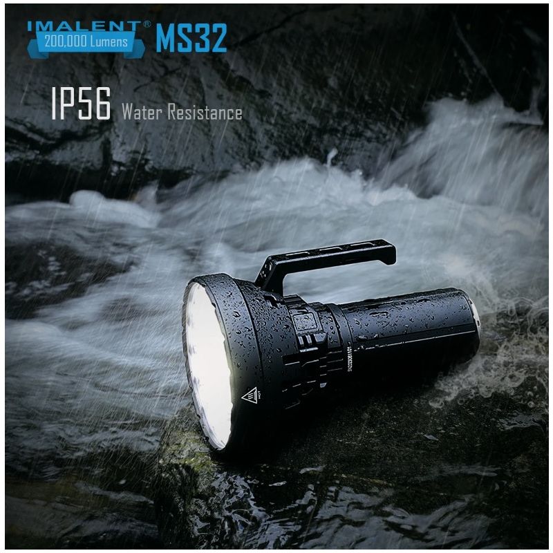 IMALENT MS32 200000 Lumen LED-Hochleistungs-Taschenlampe