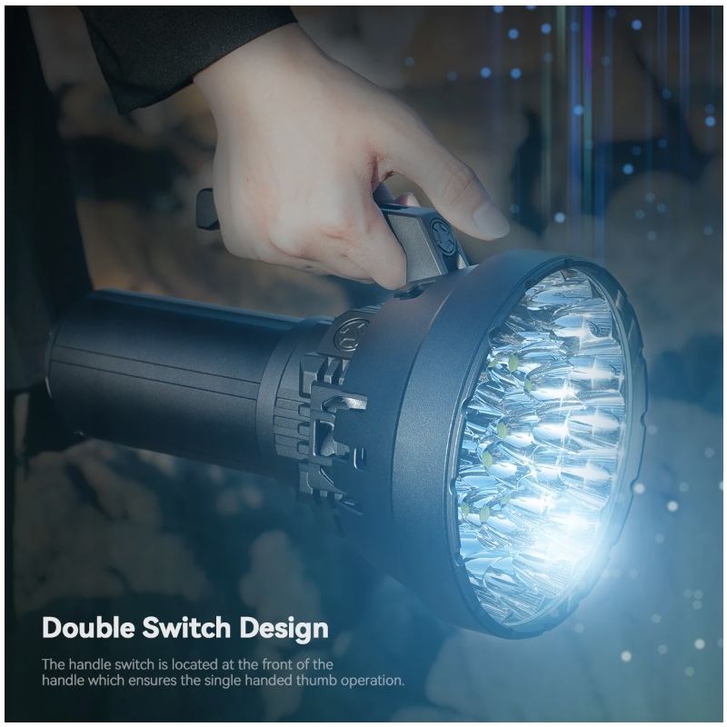 IMALENT MS32 200000 Lumen LED-Hochleistungs-Taschenlampe