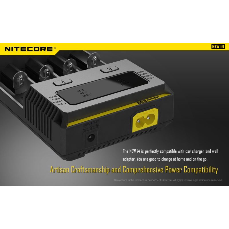 Nitecore neues I4-Li-Ion-Ladegerät