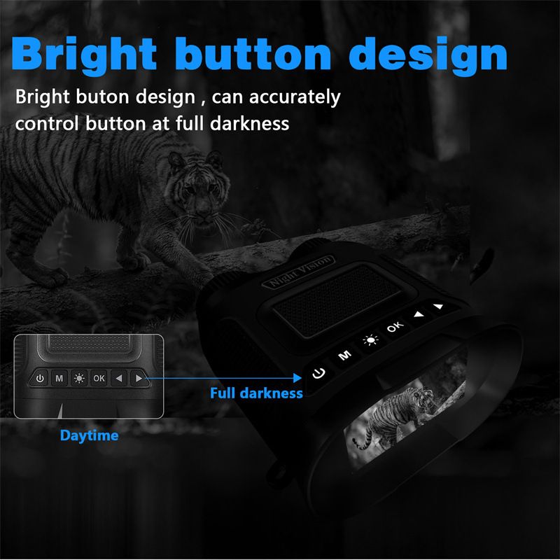 Fernglas Nachtsichtgerät DT29 850nm Infrarot 1080P HD 8X Digitalzoom Jagdteleskop Outdoor Day Night Dual Use 300m