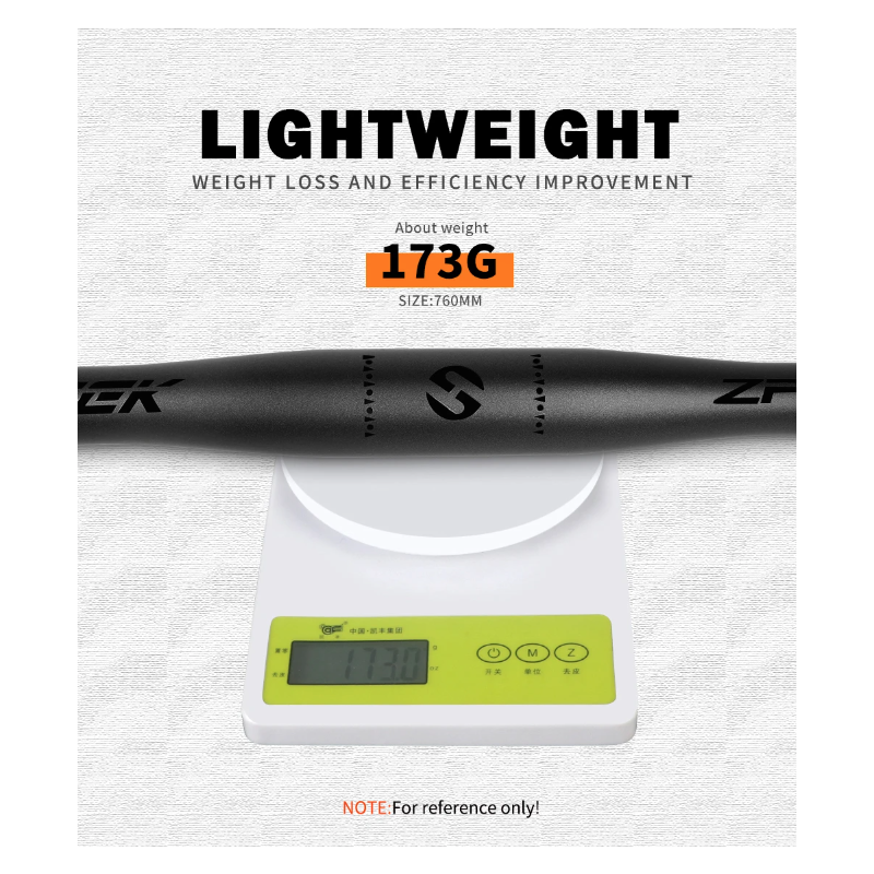 TOSEEK ZF-ONE Mtb Carbon Lenker Fahrrad Lenker 31.8*580-720/740/760mm Matt Schwarz Lenker für Mountainbike Zubehör