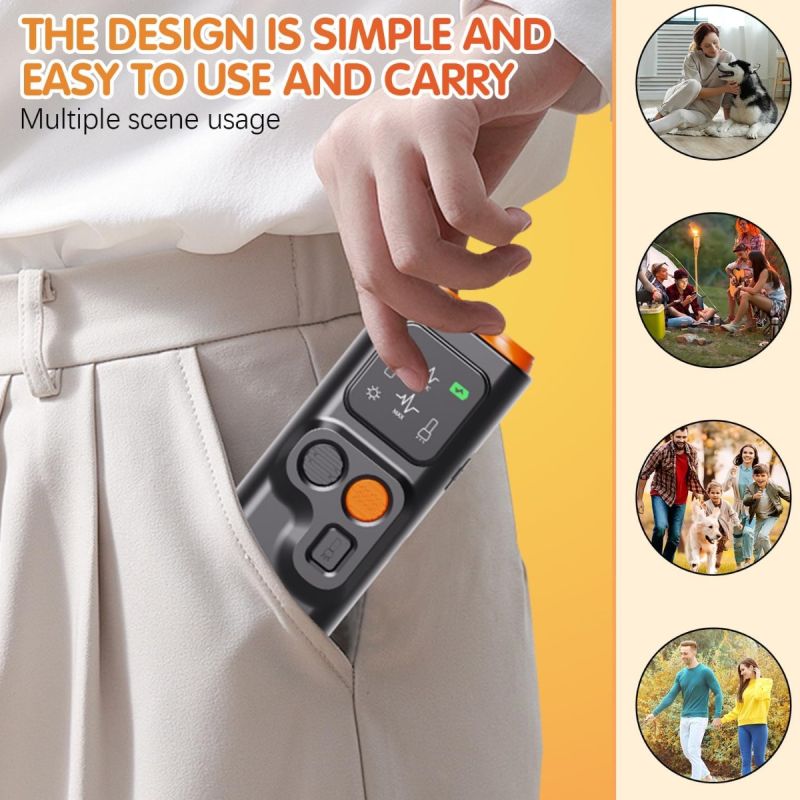 Bark Guard Anti Barking Device for Dogs, Dog Bark Deterrent Devices Can Stop Bad Behavior with HD Display and LED Flashlight